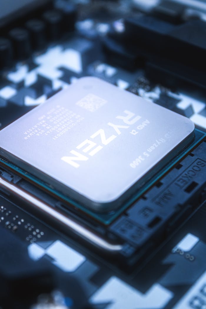 close-up-of-a-ryzen-cpu-on-motherboard-33798628